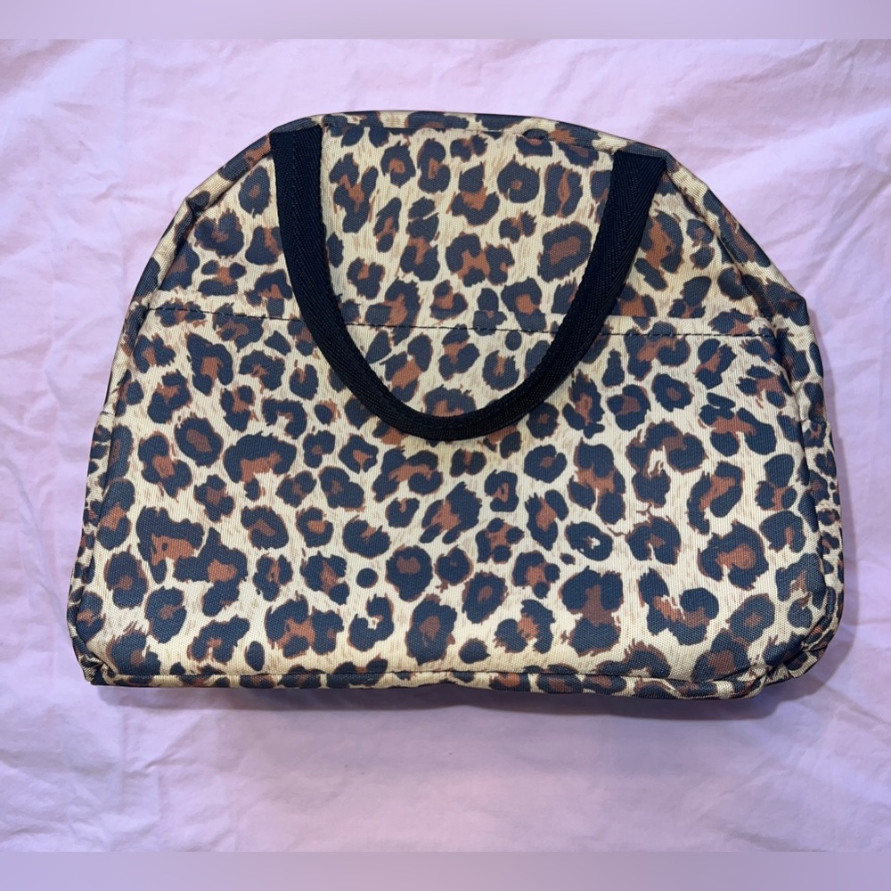 Leopard Print Lunch Bag